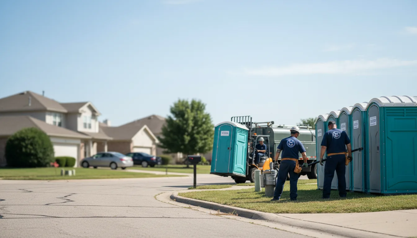 Porta Potty Rental in South Lebanon, OH near me